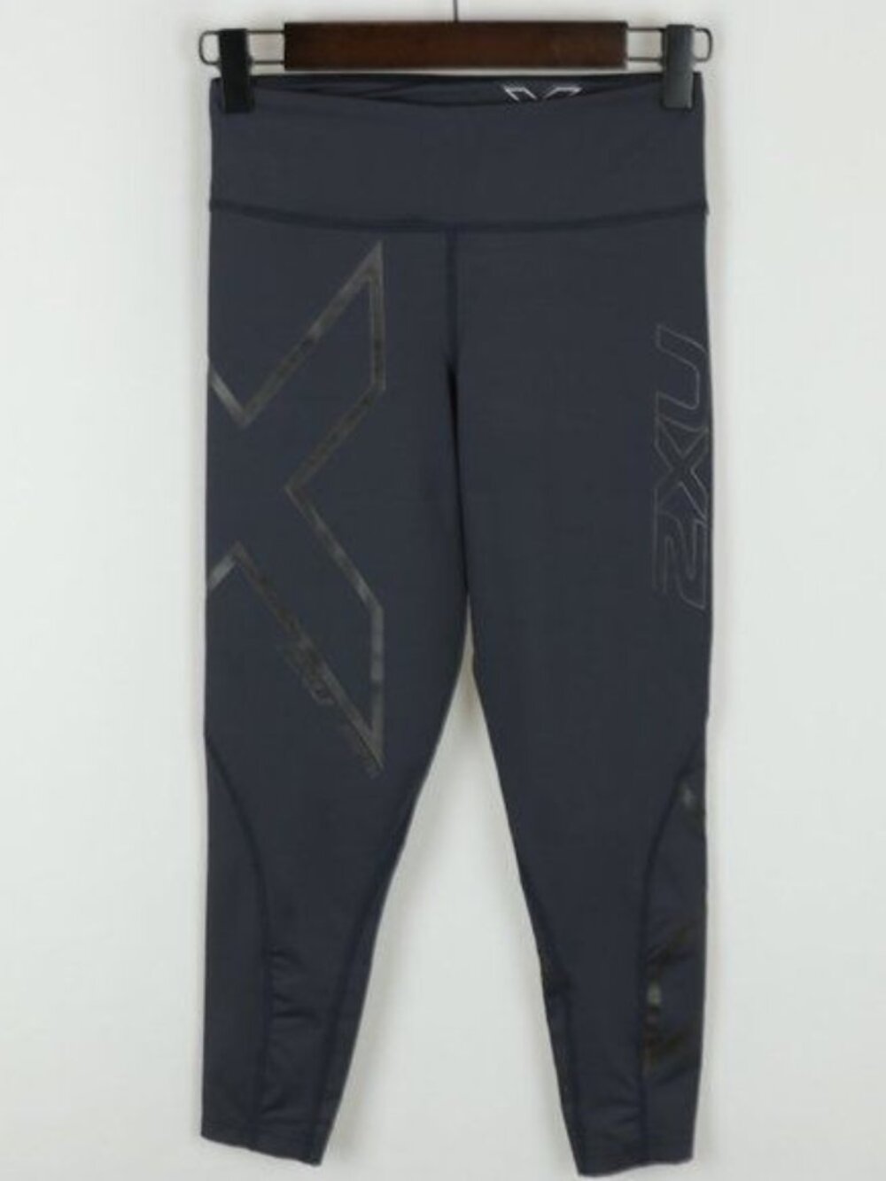2XU Hyoptik Women's Extra Small Gray Low Rise Compression Athletic Leggings